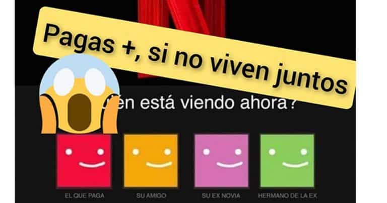 netflix compartir cuentas
