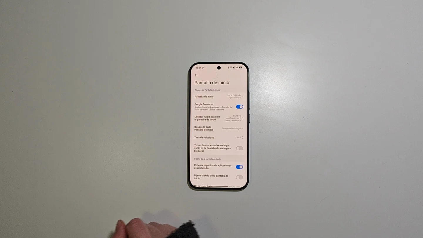 Personalización de la pantalla de inicio de HyperOS en el Xiaomi 17T